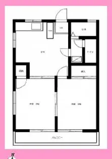 共栄ハウス【1階】の間取り