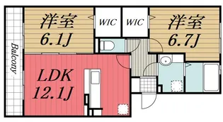 千葉県市原市君塚1【アパート】の間取り