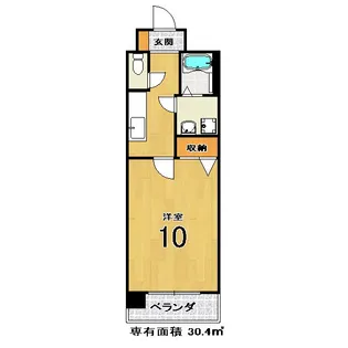 メゾン・ダンディ【7階】の間取り