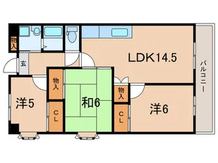 casaベラヴィスタ垂水【2階】の間取り