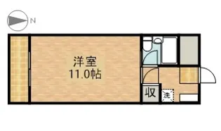 コンフォール佐鳴台【2階】の間取り