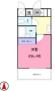 プルメリア【3階】の間取り