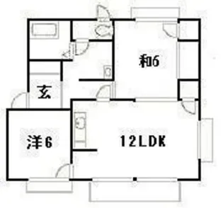 アーモアウメント B棟【1階】の間取り