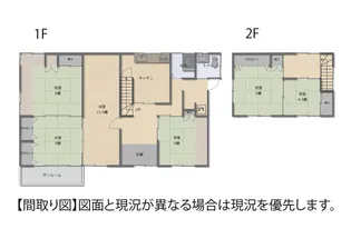 山形県山形市蔵王成沢字町浦【一戸建】の間取り