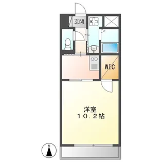 ソフィア八田【3階】の間取り
