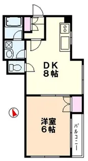 ファミーユ船橋【2階】の間取り