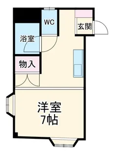 シャルム八幡【2階】の間取り