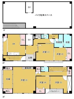 宮城県仙台市青葉区一番町1【一戸建】の間取り