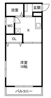 タウンハウス【1階】の間取り