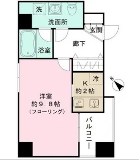 エムズコート【2階】の間取り