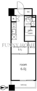 東京都世田谷区松原1【マンション】の間取り