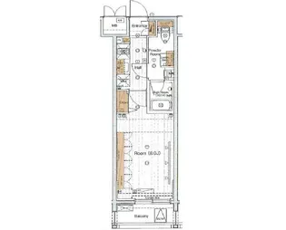 東京都江東区亀戸7【マンション】の間取り