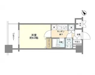 東京都大田区山王3【マンション】の間取り
