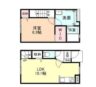 グランフォレの間取り