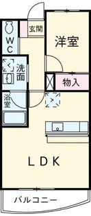 高崎栄町スターレジデンス【1階】の間取り