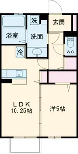ピュア ナチュレ 一ツ家【2階】の間取り