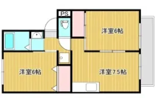 ソレイユ新田【2階】の間取り