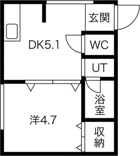 ブリスコート【4階】の間取り