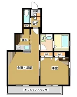 ファレオ千石【3階】の間取り