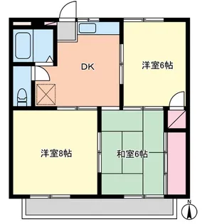 ザ・スクエア【1階】の間取り