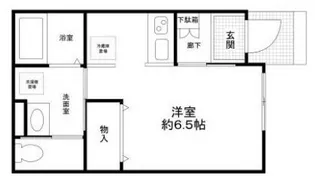 北新宿2 5 33【1階】の間取り