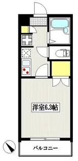 ペラフロール【1階】の間取り
