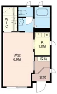 ジオ蕨【1階】の間取り