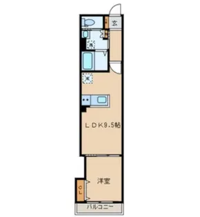 フィカーサ いちょうの木【2階】の間取り