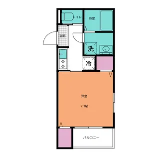 クオーレ小手指【2階】の間取り