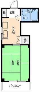 土居ビル【3階】の間取り