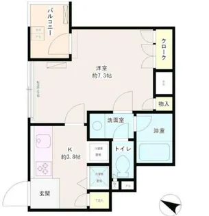 パティオス11番街【2階】の間取り
