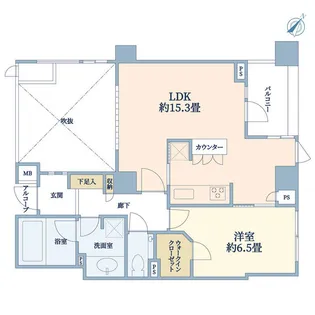 グランスイート二子玉川スタイルフォート【2階】の間取り