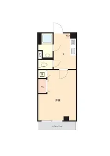 恵比寿グリーンハイム【1階】の間取り