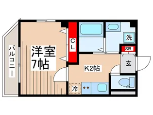 ポンピエール板橋本町【1階】の間取り
