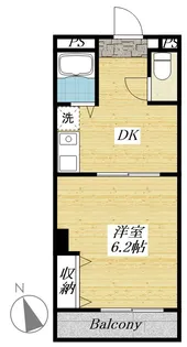 東京都日野市南平8【マンション】の間取り