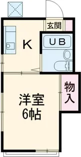 コーポ順天【1階】の間取り