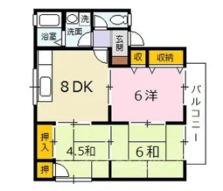 めぞん一刻 I【1階】の間取り
