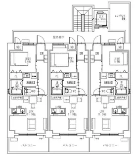 セカンドパレス上水前寺【2階】の間取り