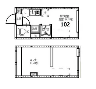 ハーモニーテラス東大泉III【1階】の間取り