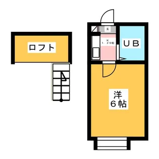 メンフィスコスモ21【2階】の間取り