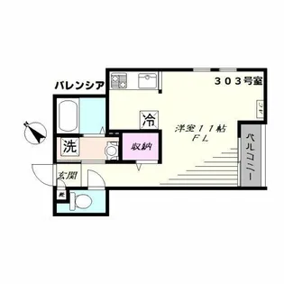 埼玉県川口市元郷1【アパート】の間取り