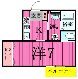 アルカディアメゾン【2階】の間取り
