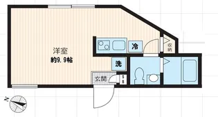 Fullea世田谷【2階】の間取り