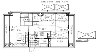 タイムズI【4階】の間取り