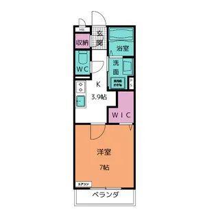 HAY.25(ハイドット25)【1階】の間取り