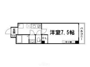 G・F二条城【3階】の間取り