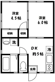 ブルーハイツ【2階】の間取り