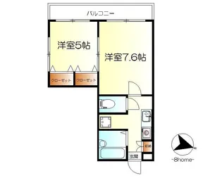 リンデンバーム【3階】の間取り