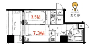 フェニックスヨコハマスクエア【9階】の間取り