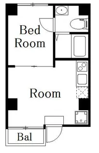 DECOR RESIDENCE 田原町【2階】の間取り